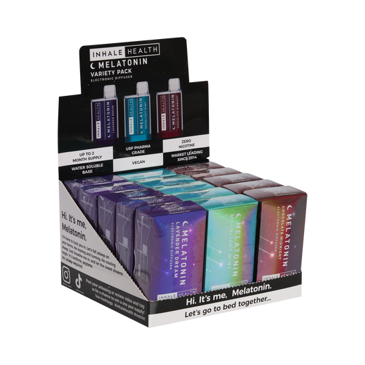 Breathe Freedom Melatonin Variety Pack (15-Pack Display Box)