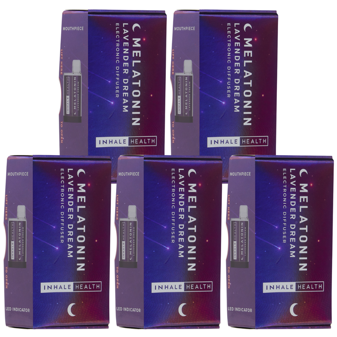 5-PACK Melatonin Lavender Dream Breathe Freedom 5-PACK Melatonin Lavender Dream Breathe Freedom
