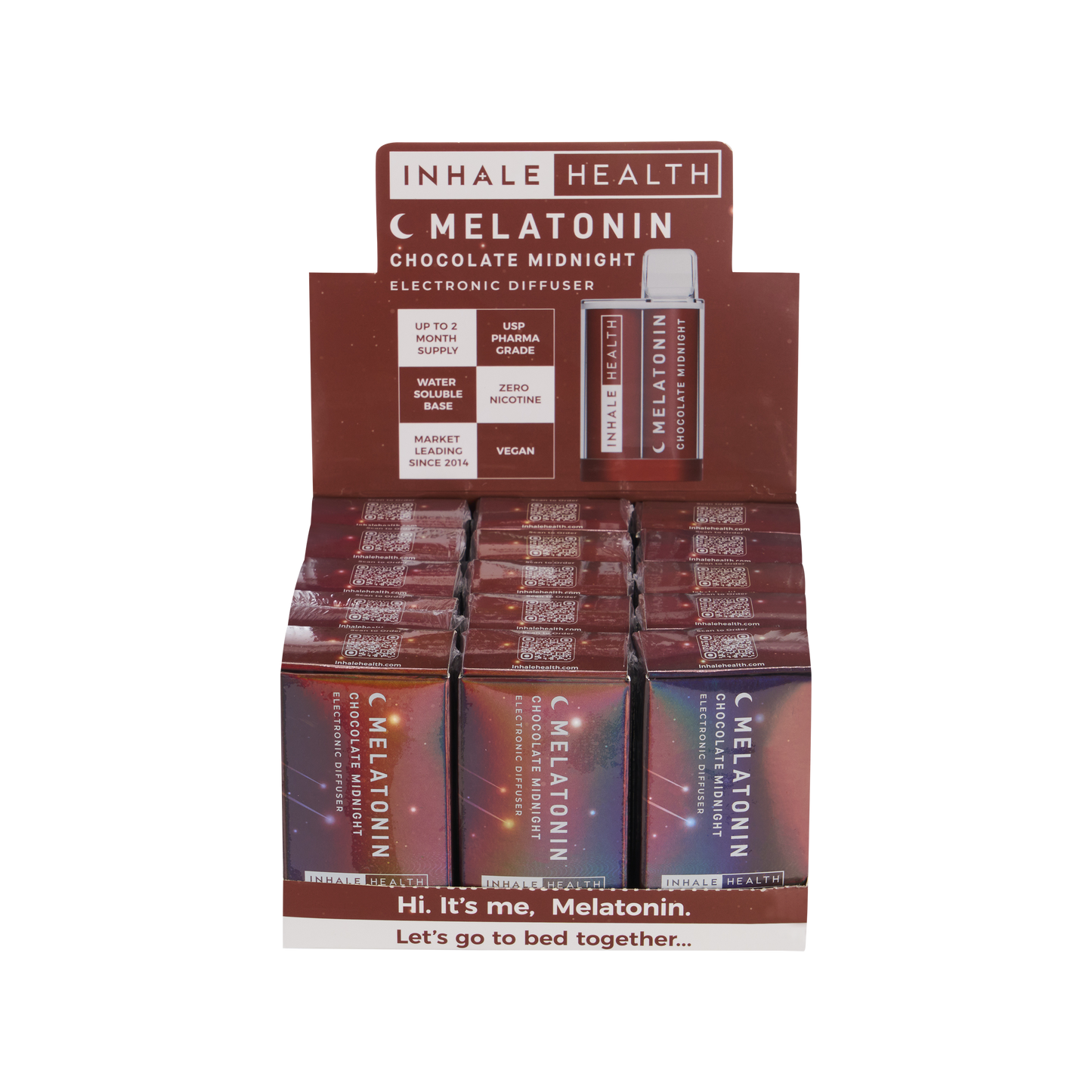 Melatonin Chocolate Midnight (15-Pack Display Box)