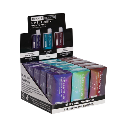 Breathe Freedom Melatonin Variety Pack (15-Pack Display Box)