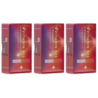 3-PACK Vitamin B12 Strawberry Fields